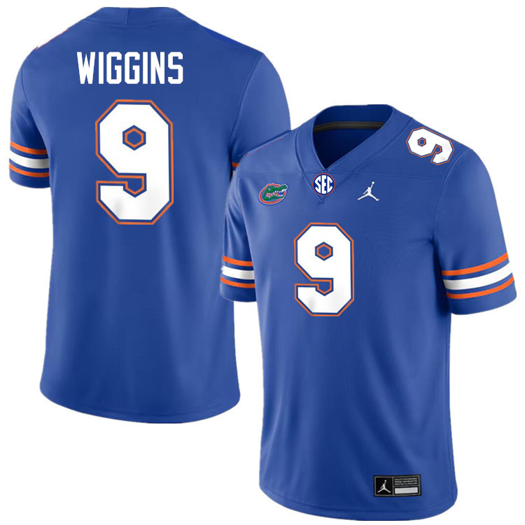 Jalen Wiggins Florida Jersey,Florida Gators #9 Jalen Wiggins Uniforms,Jersey Youth-Royal